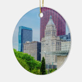 Buildings In Chicago Keramik Ornament (Links)