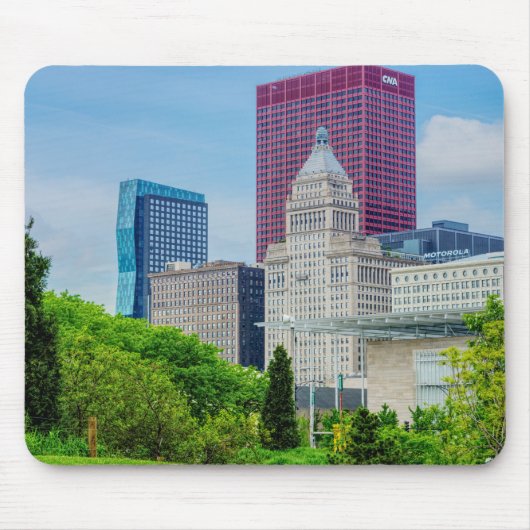 Buildings In Chicago Mousepad (Vorne)