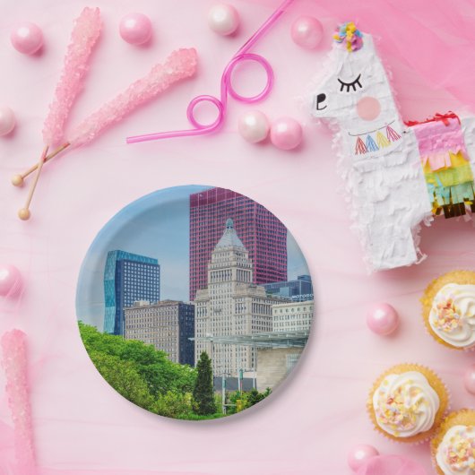 Buildings In Chicago Pappteller (Party)