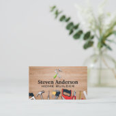 Buildtools | Tischlerei Visitenkarte (Stehend Vorderseite)