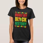 Built By Black History Month Afro Frican Pride Men T-Shirt (Vorderseite)