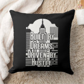 Built by Dreams Driven by Hustle City Design Kissen (Decke)
