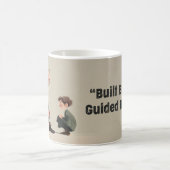Built By Love. Guided By Dad Kaffeetasse (Mittel)