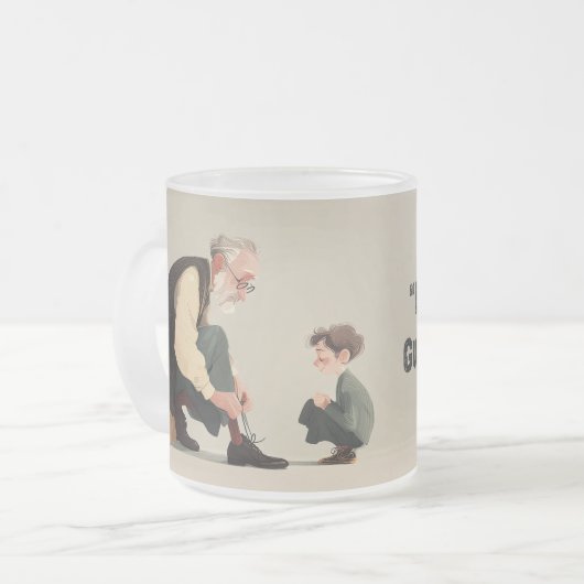 Built By Love. Guided By Dad Mattglastasse (Vorderseite Links)