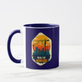 Built by Workers Industrial Skyline Labor Day Shir Tasse (Links)