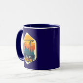 Built by Workers Industrial Skyline Labor Day Shir Tasse (Vorderseite Links)