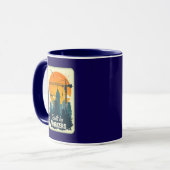 Built by Workers Retro Labor Day Shirt Tasse (Vorderseite Links)