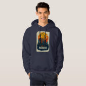 Built by Workers Vintage Construction Design Hoodie (Vorne ganz)
