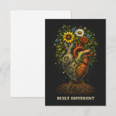 Built Different Dankeskarte (Vorne/Hinten)