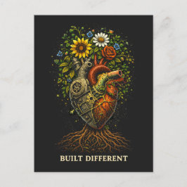 Built Different Postkarte
