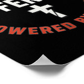 Built Different Powered By Christ Christian Philip Poster (Ecke)