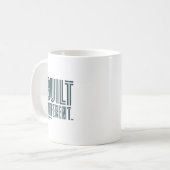 Built Different Statement Mug Kaffeetasse (Vorderseite Links)