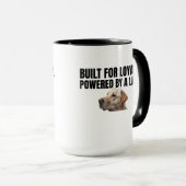 Built for Loyalty Powered by a Lab – Coffee Tasse (VorderseiteRechts)