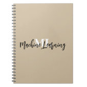 Built for Programmers & Data Scientists – ML Pro Notizblock (Vorderseite)