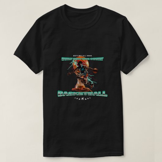 BUILT FOR THE COURT, BASKETBALL T-Shirt (Design vorne)