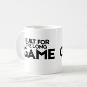 Built For The Long Game Classic Minimalist Mug Kaffeetasse (Vorderseite Links)
