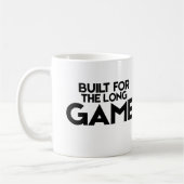 Built For The Long Game Classic Minimalist Mug Kaffeetasse (Links)