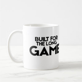 Built For The Long Game Classic Minimalist Mug Kaffeetasse