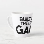 Built For The Long Game Tall Latte Mug Milchtasse (Linke Ecke)