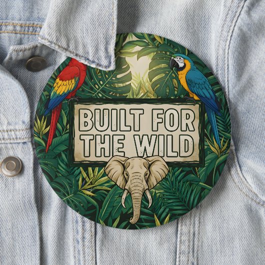 Built for the Wild Button (Beispiel)