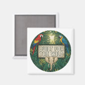 Built for the Wild Magnet (Vorderseite/Rückseite)