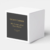 Built From Black Excellence Legacy Geschenkschachtel (Rückseite)