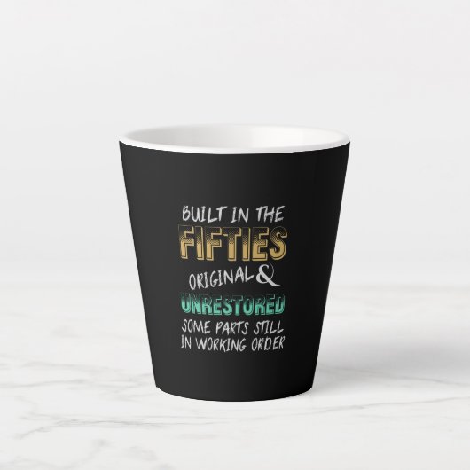 Built in the fifties milchtasse (Vorderseite)