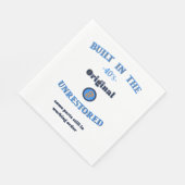 Built in the Forties Original Unrestored Serviette (Ecke)