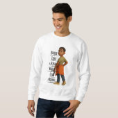 Built like A King,Pixarstyle 3d Sweatshirt (Vorne ganz)