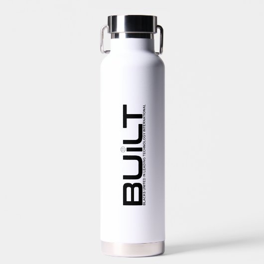 BUiLT Logo Wasserflasche Trinkflasche (Vorne)