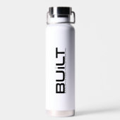 BUiLT Logo Wasserflasche Trinkflasche (Rückseite)