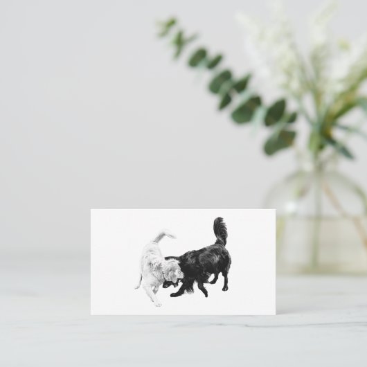 Built On Movement Visitenkarte (Stehend Vorderseite)