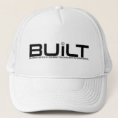 BUiLT Open Strick Baseball Cap Truckerkappe (Vorderseite)