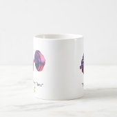 Built Over Time Motivational Dumbbell Coffee Mug – Verwandlungstasse (Mittel)