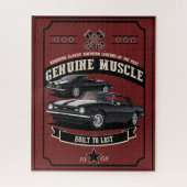 Built To Last Muscle Car Jigsaw Puzzle (Vertikal)