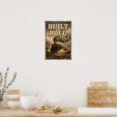 Built to Roll Poster (Küche)