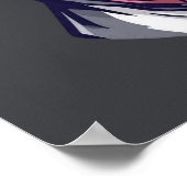 Built Tough Pit Bull - Bully Dog Lover Graphic Art Poster (Ecke)