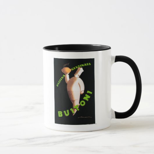 Buitoni Pasta Werbeplakat Tasse (Rechts)
