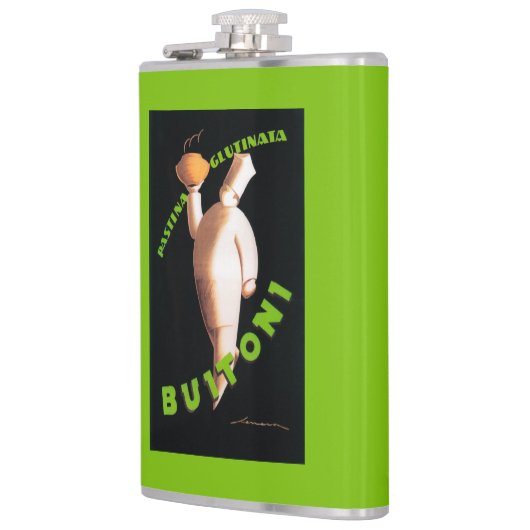 Buitoni Teigwaren-förderndes Plakat Flachmann (Links)