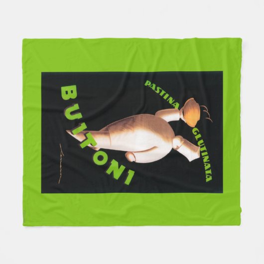 Buitoni Teigwaren-förderndes Plakat Fleecedecke (Vorderseite (Horizontal))