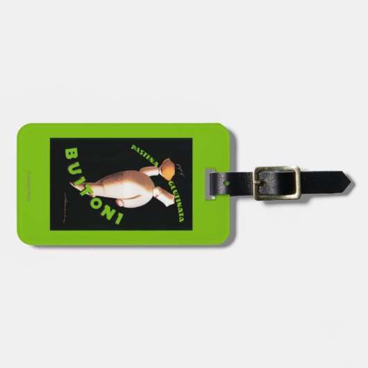 Buitoni Teigwaren-förderndes Plakat Gepäckanhänger (Vorderseite horizontal)