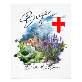 Buje Croatia Fotodruck