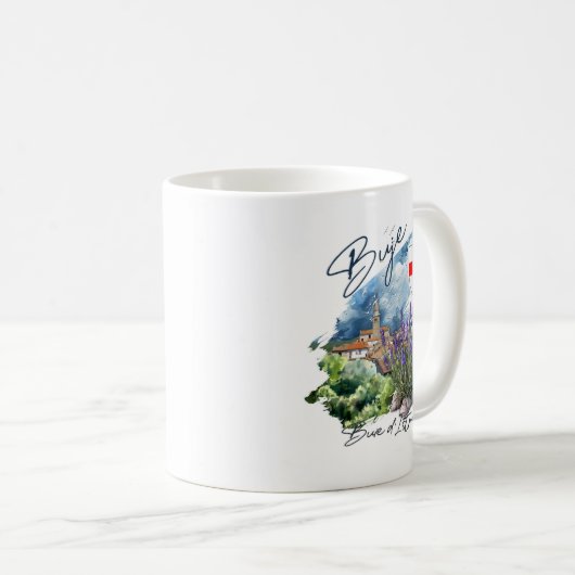 Buje Croatia Kaffeetasse (VorderseiteRechts)