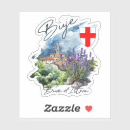 Buje Kroatien Aufkleber