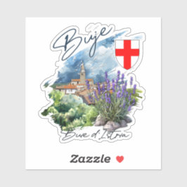 Buje Kroatien Aufkleber