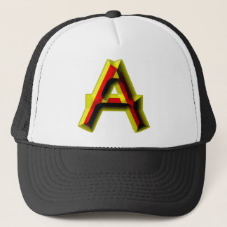 Bujeto Alphabet A Truckerkappe