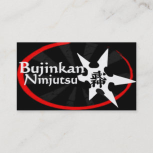 Bujinkan Ninjutsu Visitenkarte