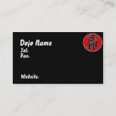 Bujinkan Ninjutsu Visitenkarte (Rückseite)