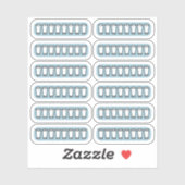 Bujo Planner Aufkleber (Blatt)