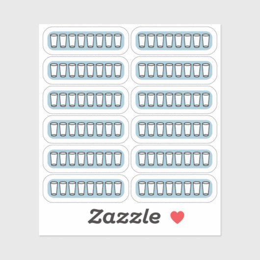 Bujo Planner Aufkleber (Blatt)